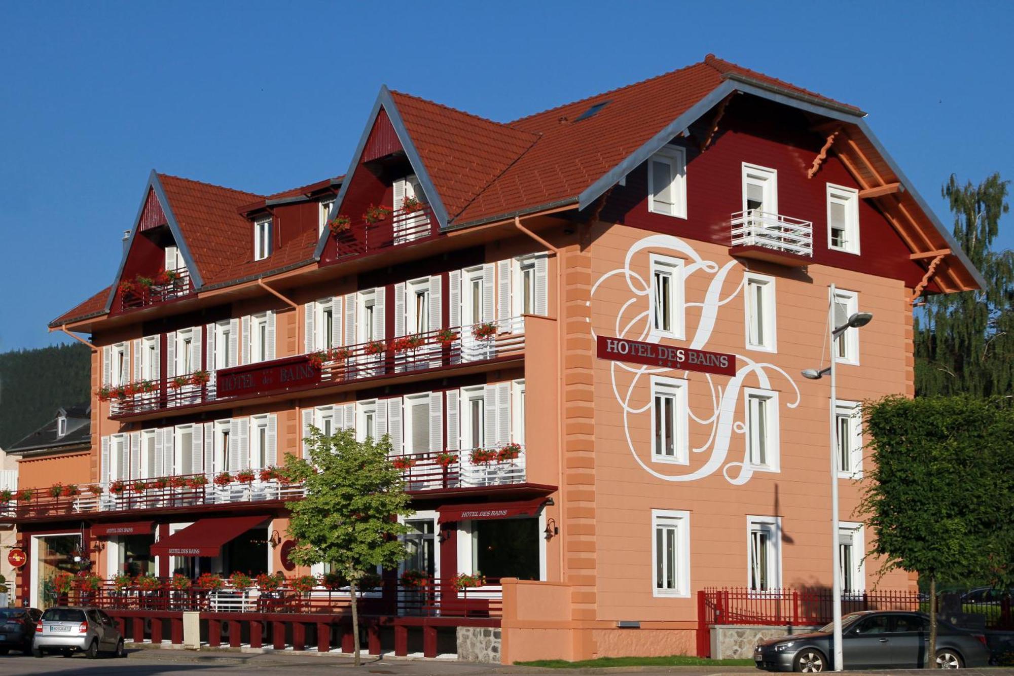 Logis Hotel Des Bains Gérardmer Exterior foto